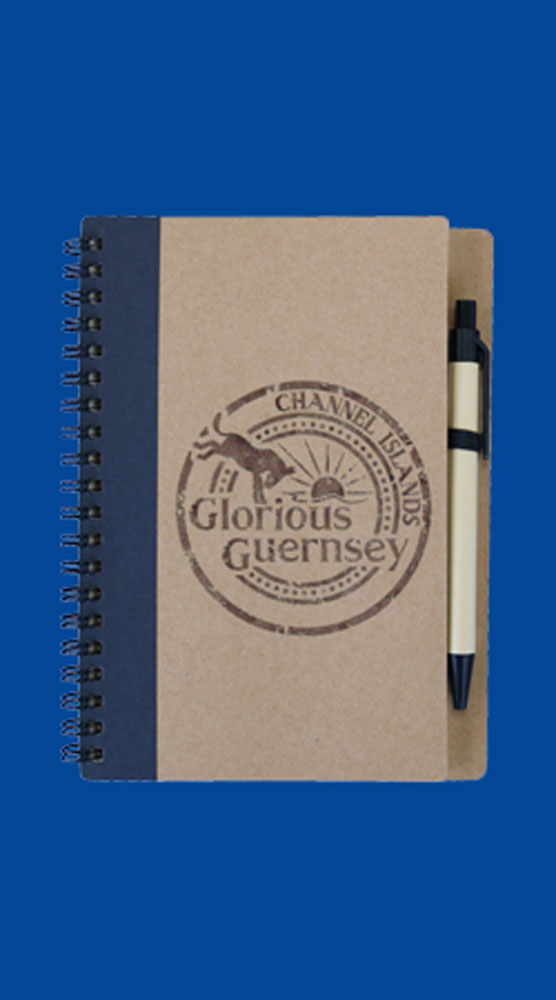  Glorious Guernsey Recycled  Notebook